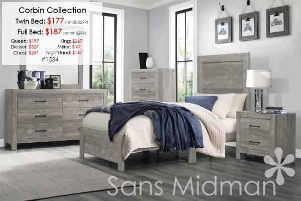 NEW IN BOX! Westport Twin Platform Bedframe! 6