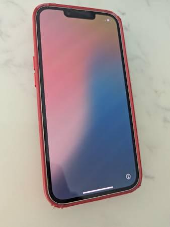 iPhone 14 - 128GB - Starlight (Unlocked) + Red Aritzia Case
