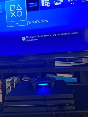 PS4 Pro 1TB (excellent condition, includes all cables and controller, in origina 16