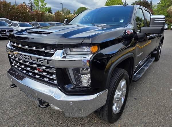 2021 Chevrolet Silverado 3500 Hd Crew Cab Diesel 4x4 4WD Chevy Ltz Pic 5
