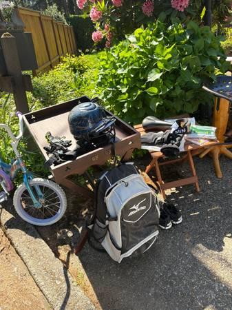 Huge garage sake