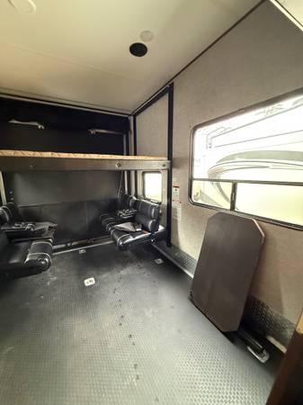 2018 Vengeance By Forest River 42’ Toy Hauler F/W 1 Slide Rear Garage 16