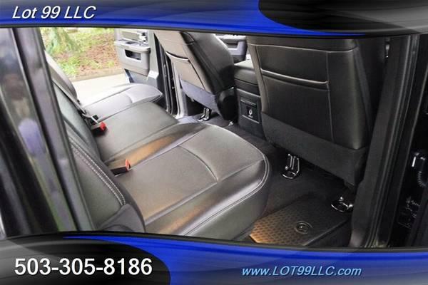 2017 RAM 1500 4x4 4WD Dodge Night  V8 HEMI Heated Leather Seats LIFTED 20S Truck 16