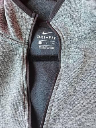 NIKE Hooded Coat Jacket Women's Size Large Blue 5