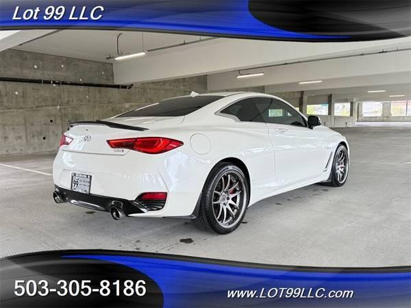 2017 INFINITI Q60 AWD All Wheel Drive Red Sport 400  3.0L Twin Turbo V 7