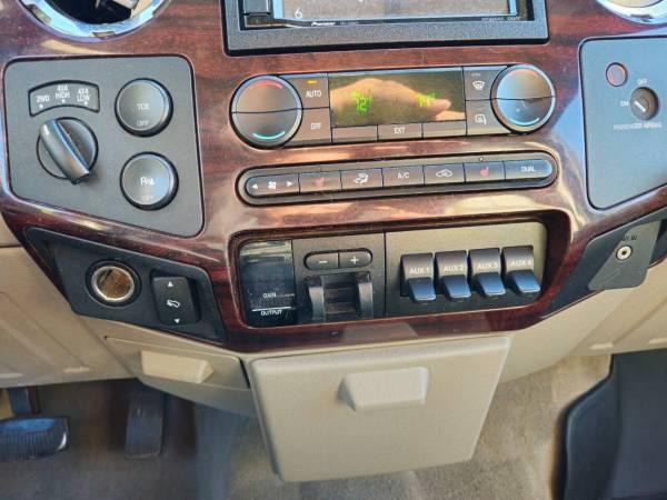 2008 Ford F-250 Super Duty Diesel 4x4 4WD F250 Lariat 4dr SuperCab  SB 17