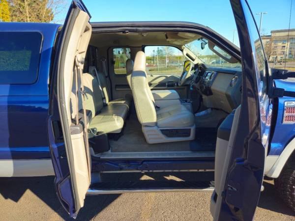 2008 Ford F-250 Super Duty Diesel 4x4 4WD F250 Lariat 4dr SuperCab  SB 11