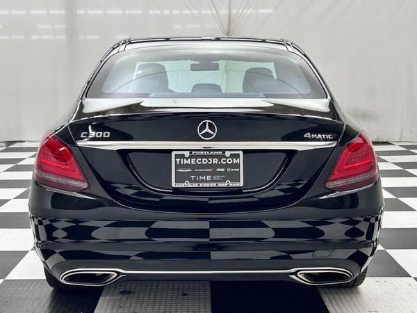 2019 Mercedes-Benz C-Class AWD All Wheel Drive Certified C300 C 300 Se 6
