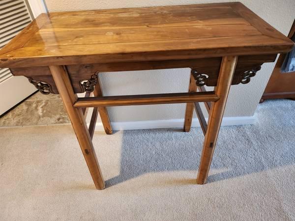 Chinese Qing Dynasty Era Alter table Antique