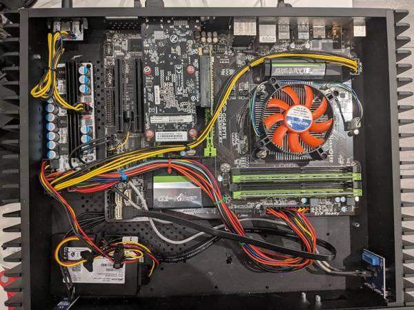 Elegant HIFI Media PC - Silent, Powerful 4K playback 4