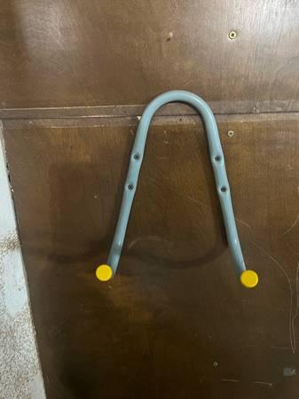 U-shaped steel bicycle hanging storage wall bracket hook 2