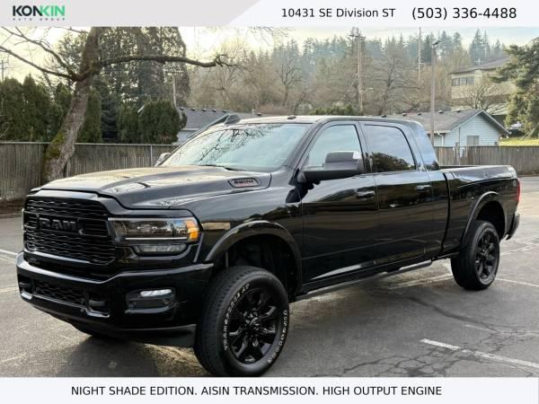 2022 Ram 3500 Mega Cab Diesel 4x4 4WD Truck Dodge Limited Pickup 4D 6
