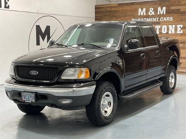 2002 Ford F-150 F150 F 150 XLT SuperCrew 4X4 / 5.4L V8 / 1-OWNER