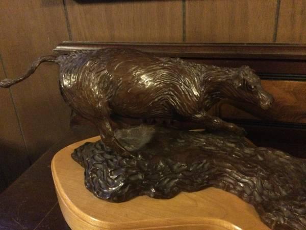 Large L/E Bronze Statue by Don Bernard; signed, numbered 3