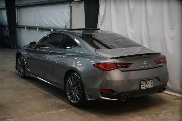 2017 INFINITI Q60 Red Sport 400 // AWD // Red Leather // Serviced!!! 2