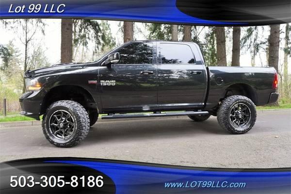 2017 RAM 1500 4x4 4WD Dodge Night  V8 HEMI Heated Leather Seats LIFTED 20S Truck 5