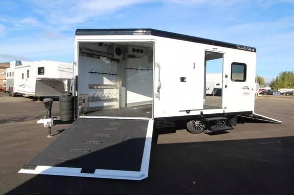 New Trails West RPM 20' Snowmobile Toy Hauler Travel Trailer Loaded