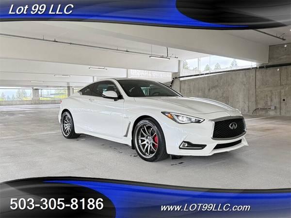 2017 INFINITI Q60 AWD All Wheel Drive Red Sport 400  3.0L Twin Turbo V 5
