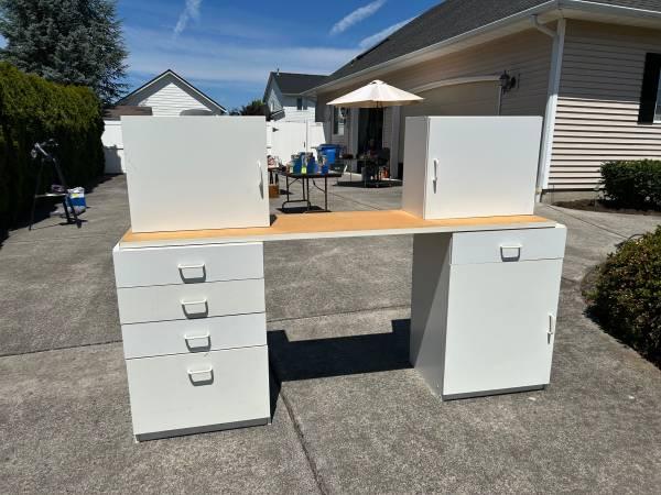 White Laminate Cabinets
