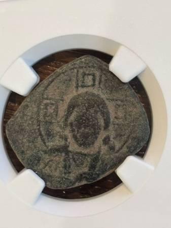Ancient Byzantine Coin (1000+ yrs old) NGC Certified 2
