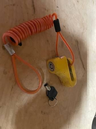 Prima Disc Lock (Yellow) 5.5mm Pin