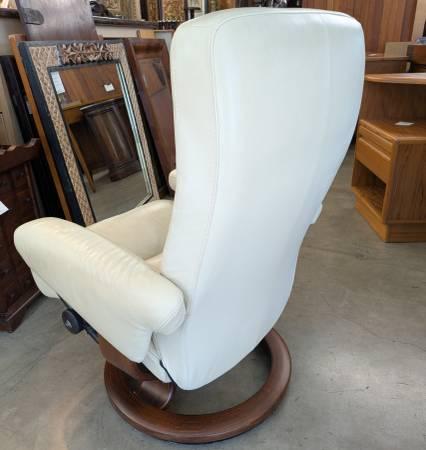 Pair Armchairs, Mid-Century Club Chairs & Stressless Recliner from 14