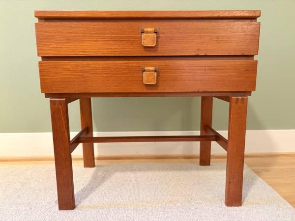 MCM Teak Nightstand / End Table / Side Table