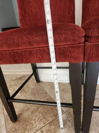 Six (6) counter-height chairs/stools