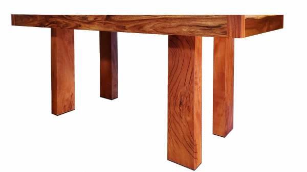 Solid Wood Butcher Block Dining Table 3