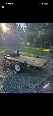 4x8 2x Motorcycle Trailer