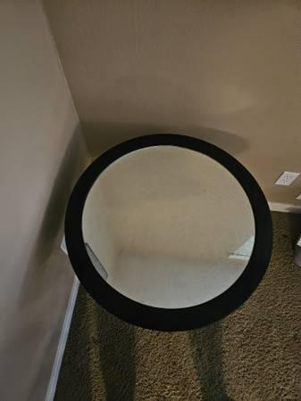 Mercury Glass round Side Table 2