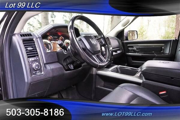 2017 RAM 1500 4x4 4WD Dodge Night  V8 HEMI Heated Leather Seats LIFTED 20S Truck 12