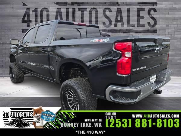 Lifted 2021 Chevrolet Chevy Silverado 1500 LT 8