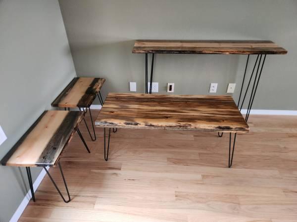 Live edge tables