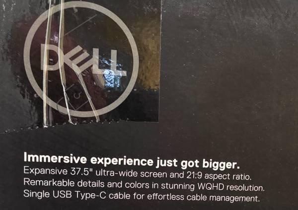 38 inch Dell UltraHD 4K+ curved monitor U3818DW 11