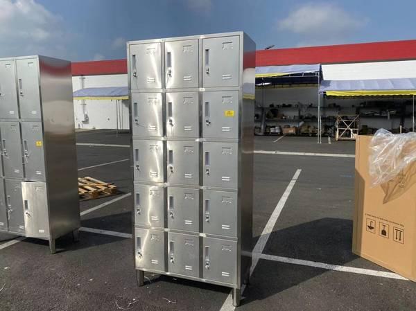 Office Metal Box Lockers Cabinets Storage School Gym LOCKER Vertical F 5