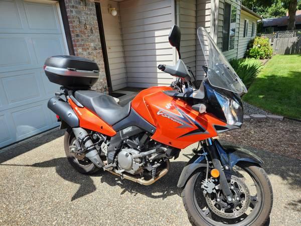 2009 Suzuki DL650 Orange 60+ MPG
