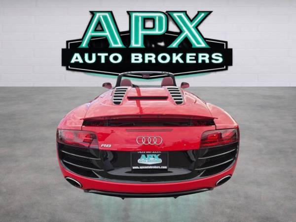 2011 Audi R8 AWD All Wheel Drive 5.2 quattro Spyder  2dr Convertible 6A 13