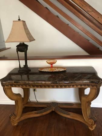 Marble Console Table