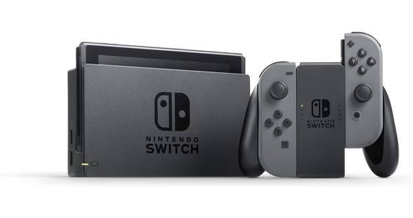 Nintendo Switch - Gray + Gray Joy-Con