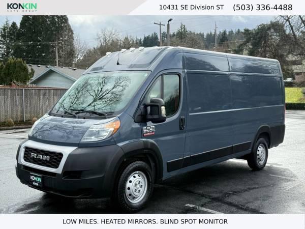 2019 Ram ProMaster Cargo Van Dodge 3500 High Roof Extended Van 3D Van