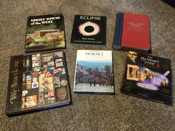 5 books and a puzzle