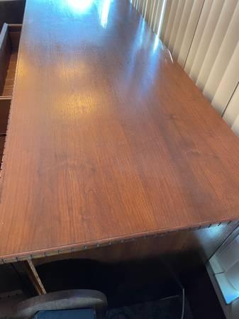 Large freestanding Walnut cabinet for sale 5