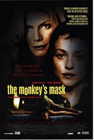 Original rolled movie poster for lesbian drama THE MONKEY'S MASK