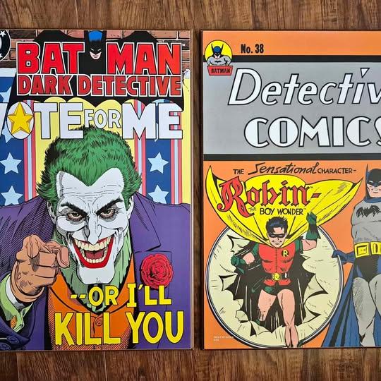 DC Comics Print On Board Home Decor