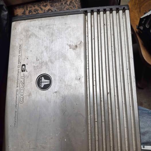 JL Audio G1700 700W Monoblock Subwoofer Amplifier