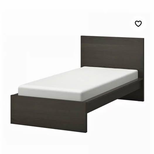 Ikea Bed Frame & Beautyrest Twin Sized Mattress