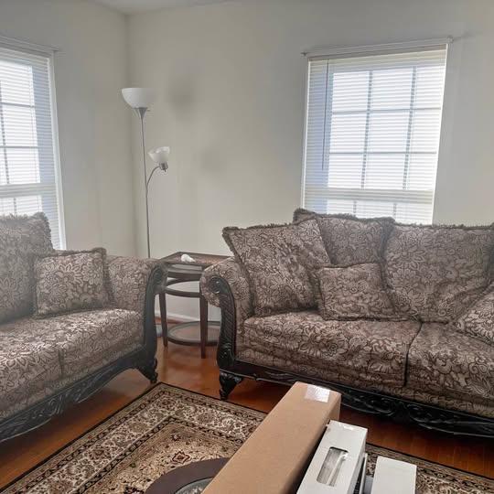 Sofa and love seat