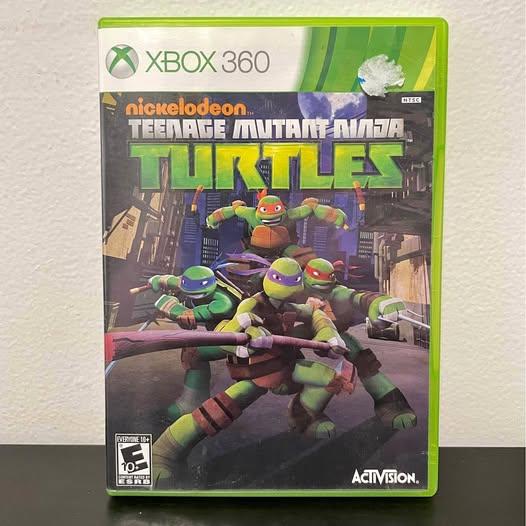 Teenage Mutant Ninja Turtles Xbox 360 Nickelodeon TMNT Microsoft Video Game 2013
