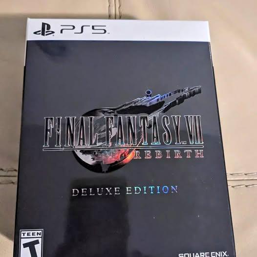 Final Fantasy VII Rebirth Deluxe Edition + Pre-Order Bonus Midgar Bangle DLC code